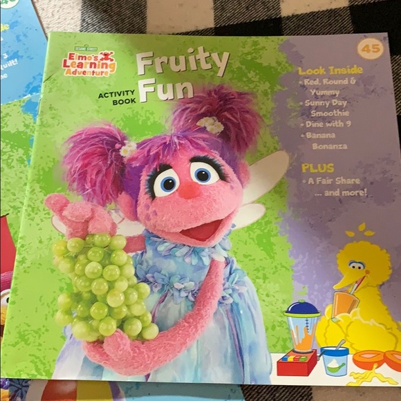 SesameStreet Elmo Learning Adventure Activity Book - Picture 14 of 16